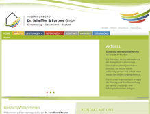 Tablet Screenshot of ib-scheffler.de